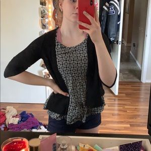 Cute tank top with a sweater